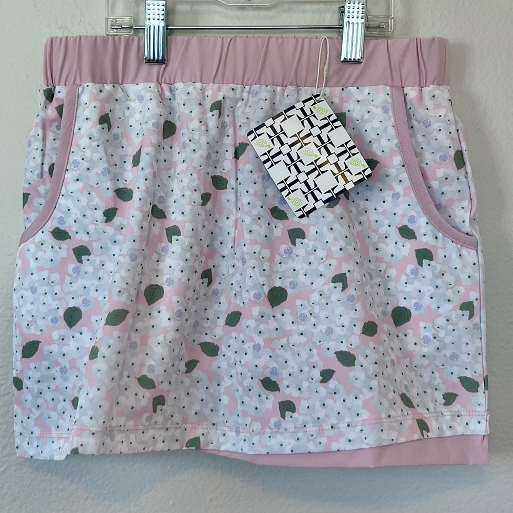 NWT Turtles & Tees Girls Marlee Woven Golf and Tennis Skort